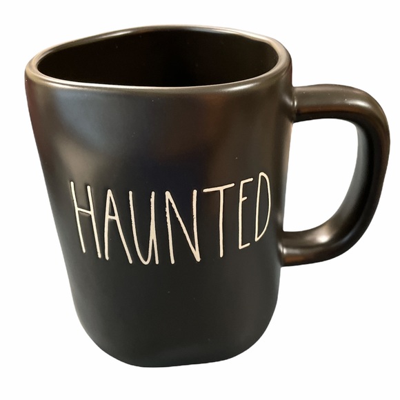 Rae Dunn Other - NEW Rae Dunn HAUNTED Halloween Mug🧛♂️👻🎃